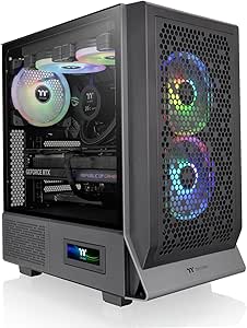 Thermaltake CA-1Y2-00M1WN-00 Ceres 300 TG ARGB E-ATX Case — main product image