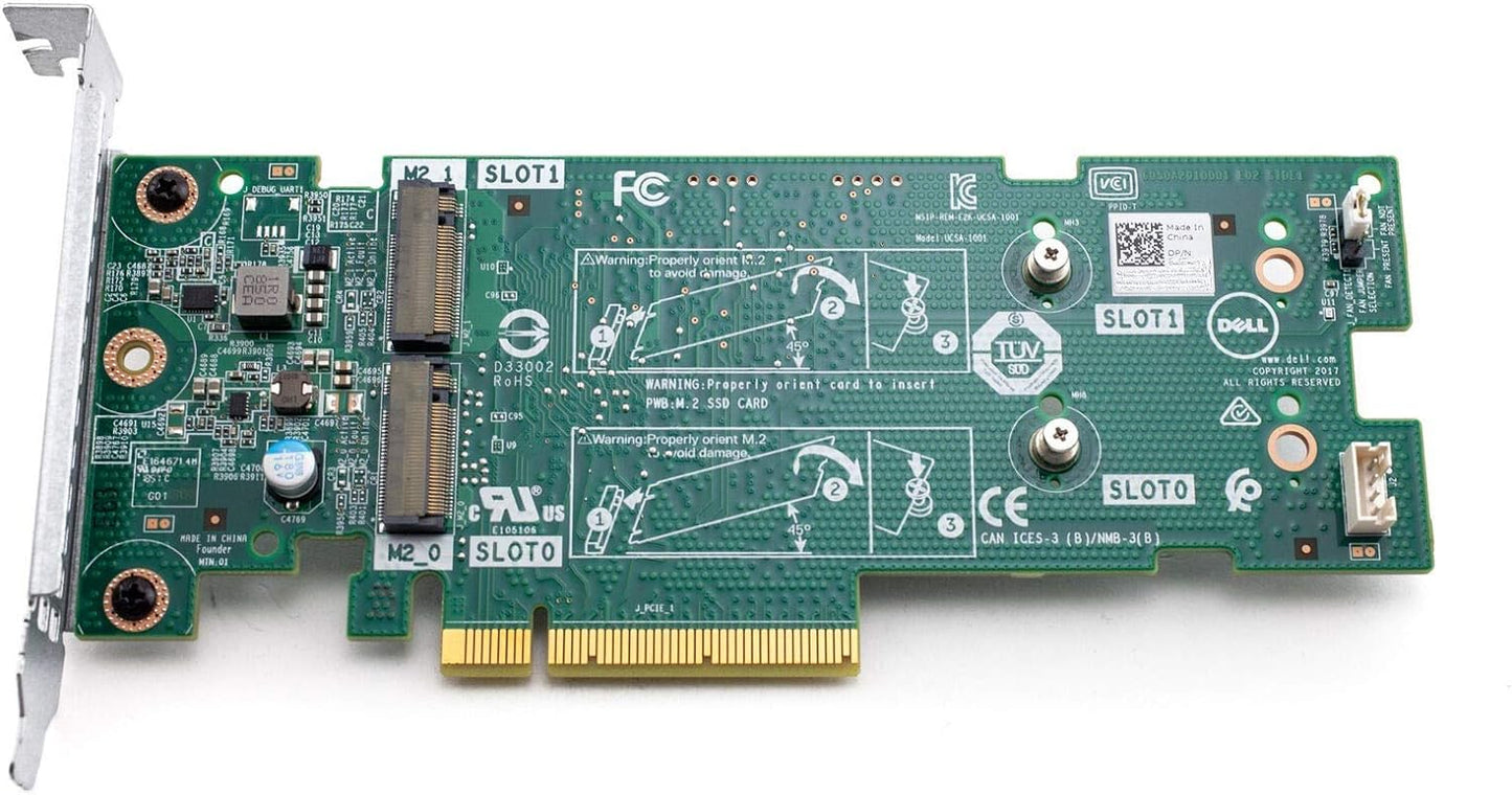 Dell 72WKY BOSS-S1 Boot Storage Controller Card M.2 SSD
