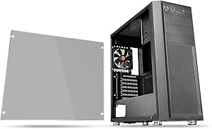 Thermaltake CA-1J5-00M1WN-00 Versa H26 Tempered Glass Mid-Tower