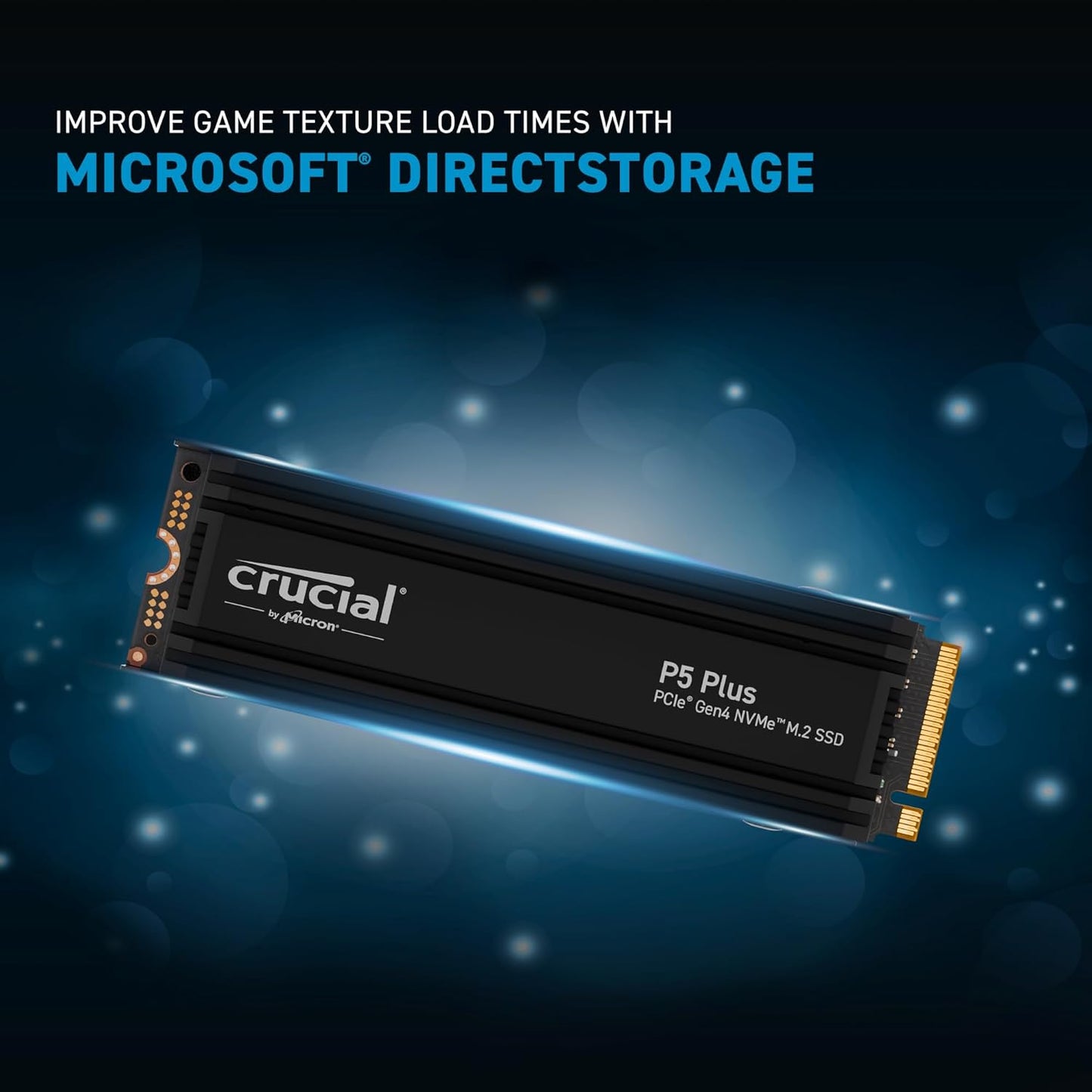 Crucial CT2000P5PSSD5 P5 Plus 2TB Gen4 NVMe SSD