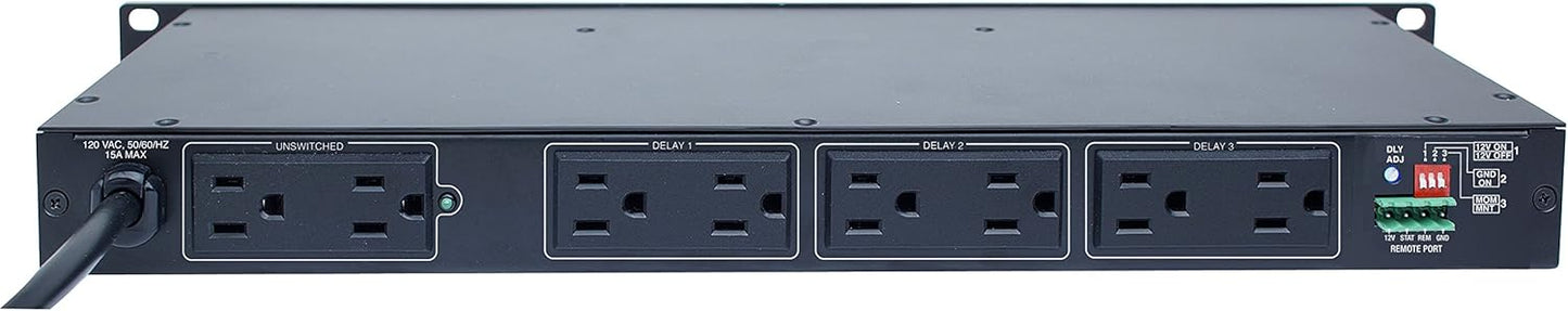 Furman M-8S Power Conditioner Black Audio Filtering