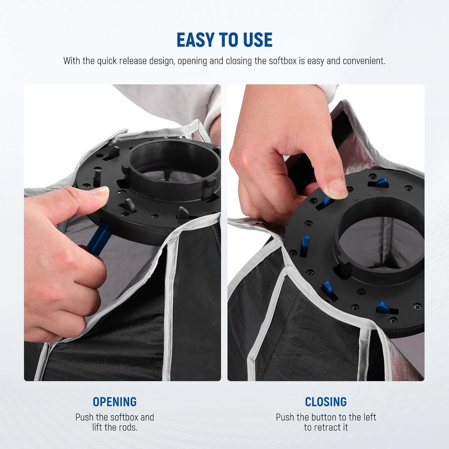 Neewer NS4P 50cm Octagonal Softbox with Grid