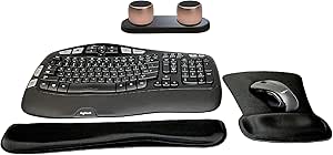 Logitech MK550 Wireless Keyboard and Mouse Pro Speaker Bundle