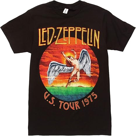 Sony Led Zeppelin 1975 Tour Men's Graphic T-Shirt — main product image