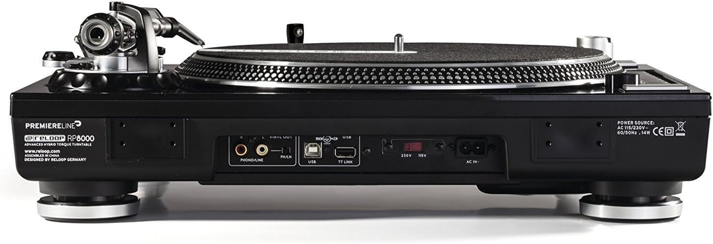 Reloop RP-8000 Advanced Hybrid Torque MIDI Turntable