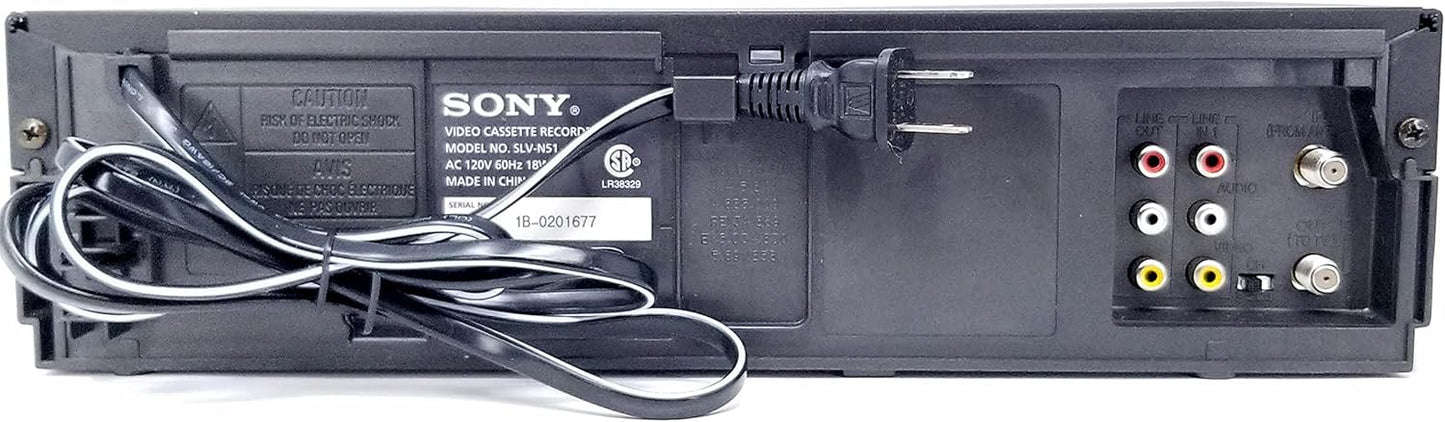 Sony SLVN51 4-Head Hi-Fi VCR VHS Player