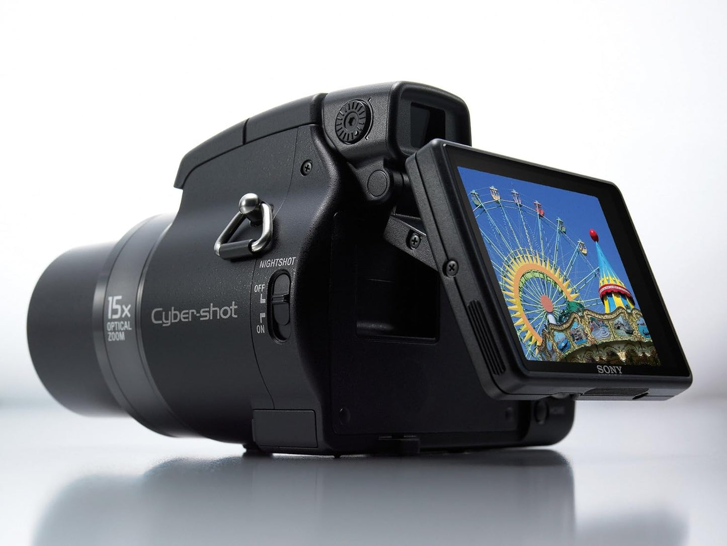 Sony DSCH9/B Cyber-shot Digital Camera 15x Zoom