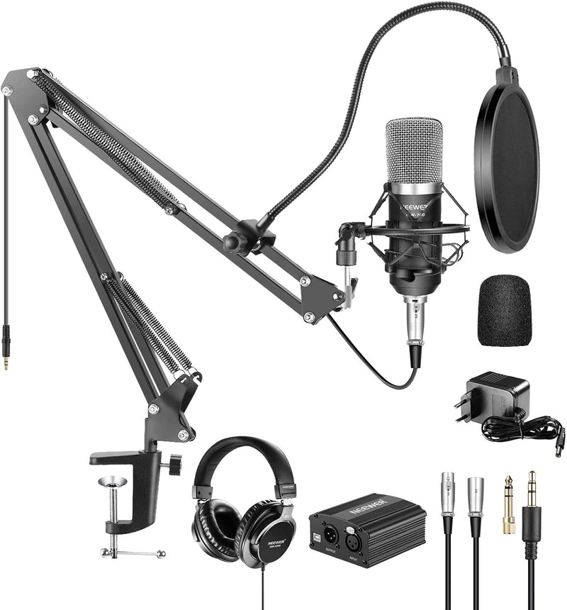 Neewer 90092378 Pro Condenser Microphone Kit — main product image