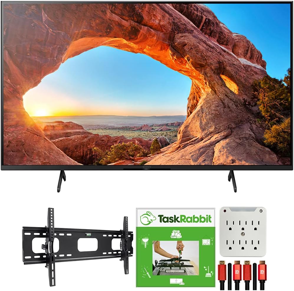 Sony E23SNKD85X85J 85" 4K Ultra HD Smart TV Installation Bundle