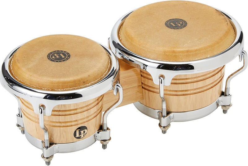 Latin Percussion LPM199-AW Mini Tunable Wood Bongos — main product image