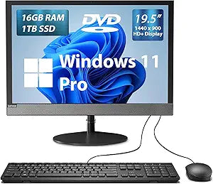 Lenovo V130 All-in-One Business Desktop - 16GB/1TB SSD - 19.5" HD+
