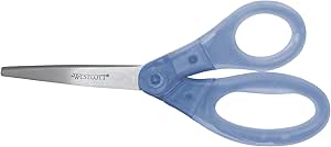 Westcott 17592 Jellies Student Scissors Blue — main product image