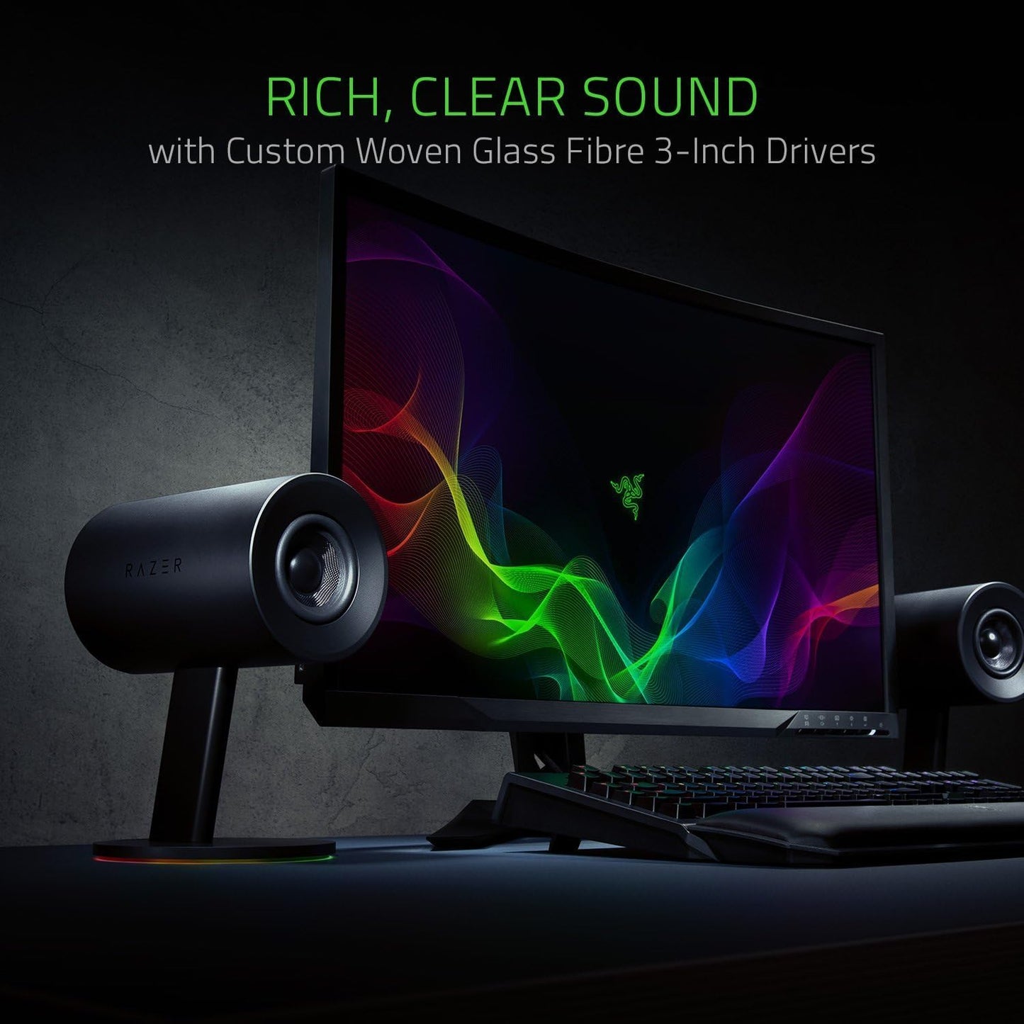 Razer RZ05-02460100-R3U1 Nommo Chroma Gaming Speakers