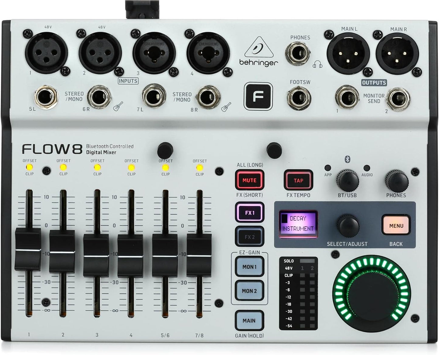 Behringer FLOW 8 Digital Mixer with Bluetooth