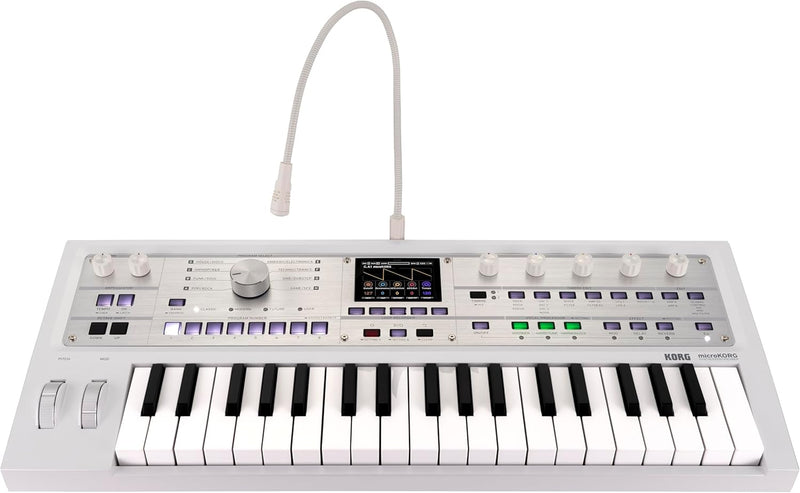 Korg MICROKORG2WH Synthesizer Vocoder White Portable Keyboard — main product image