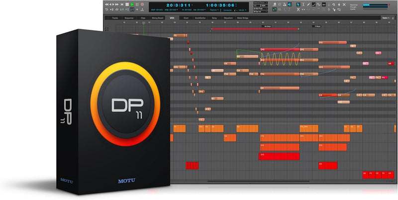 MOTU 11.32 Digital Performer 11 Audio Workstation Software — main product image