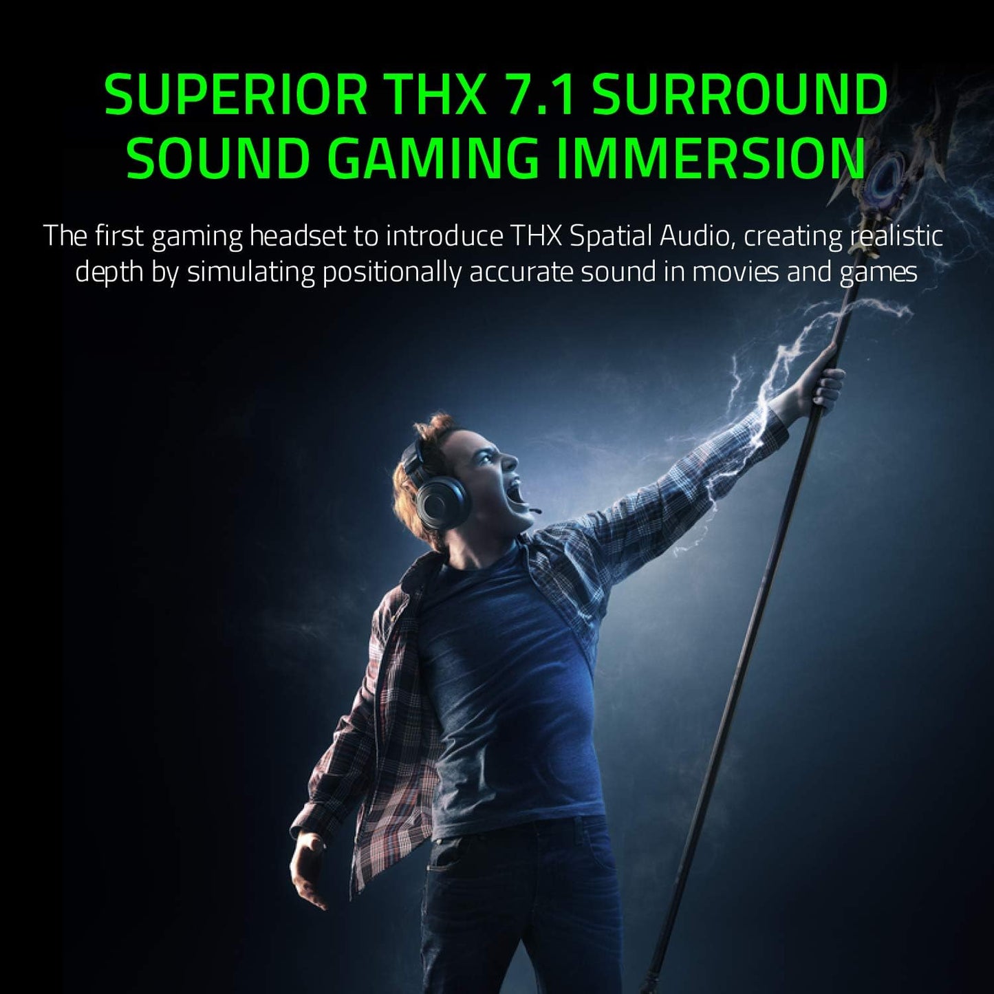 Razer RZ04-02051000-R3U1 Kraken Tournament Edition THX Headset