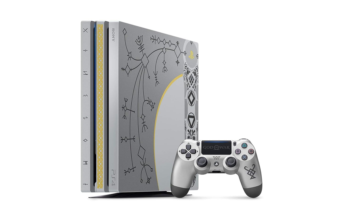 Sony CUH-7000 PlayStation 4 Pro 1TB God of War Bundle (Renewed)