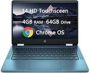 HP 14A-CA0790WM Chromebook x360 14" Touchscreen Laptop