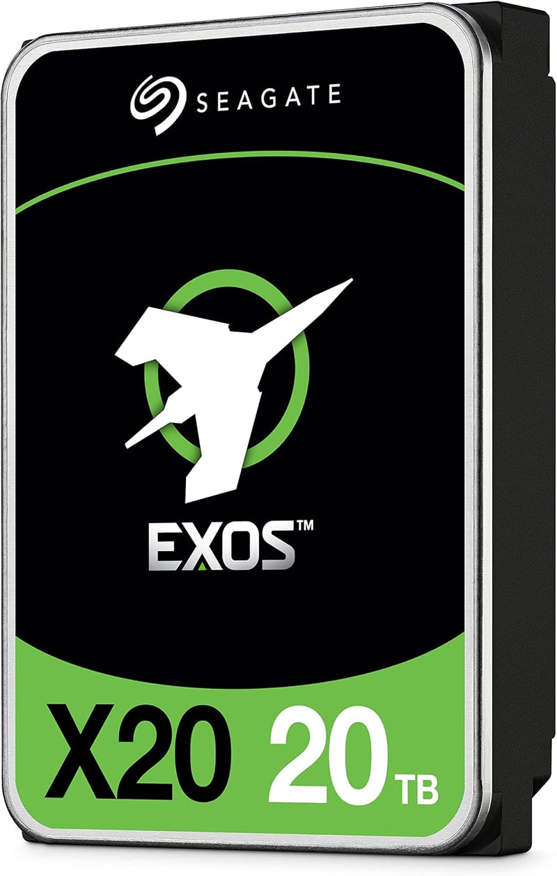 Seagate ST20000NM007D 20TB Exos X20 SATA HDD — main product image