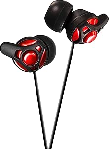 JVC HA-FX40-R Carbon Nanotube In-Ear Headphones — main product image