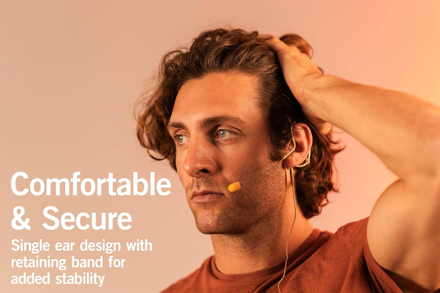 Samson SE50X Beige Omnidirectional Earset Microphone