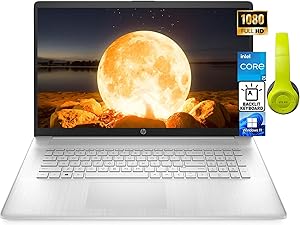 HP Laptop 17-inch Intel i5 Windows 11 Pro — main product image