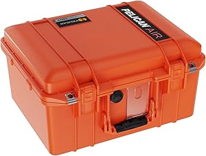 Pelican Air 1507 Orange Protective Case with Foam
