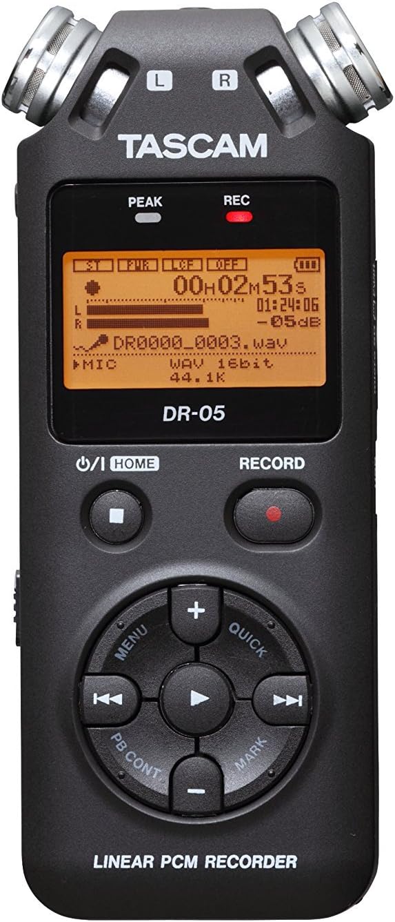 Tascam DR-05V2 Portable Handheld Studio Recorder — main product image