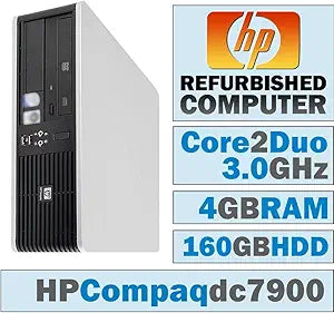 HP Compaqdc7900 SFF Core 2 Duo 4GB 160GB Desktop