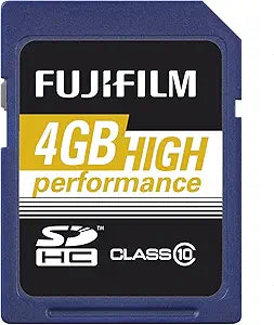 Fujifilm 04004049 4GB SDHC Memory Card