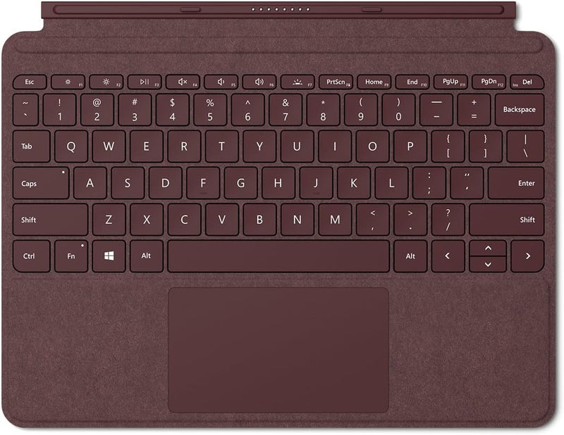 Microsoft Surface Go Alcantara Signature Type Cover Burgundy — main product image