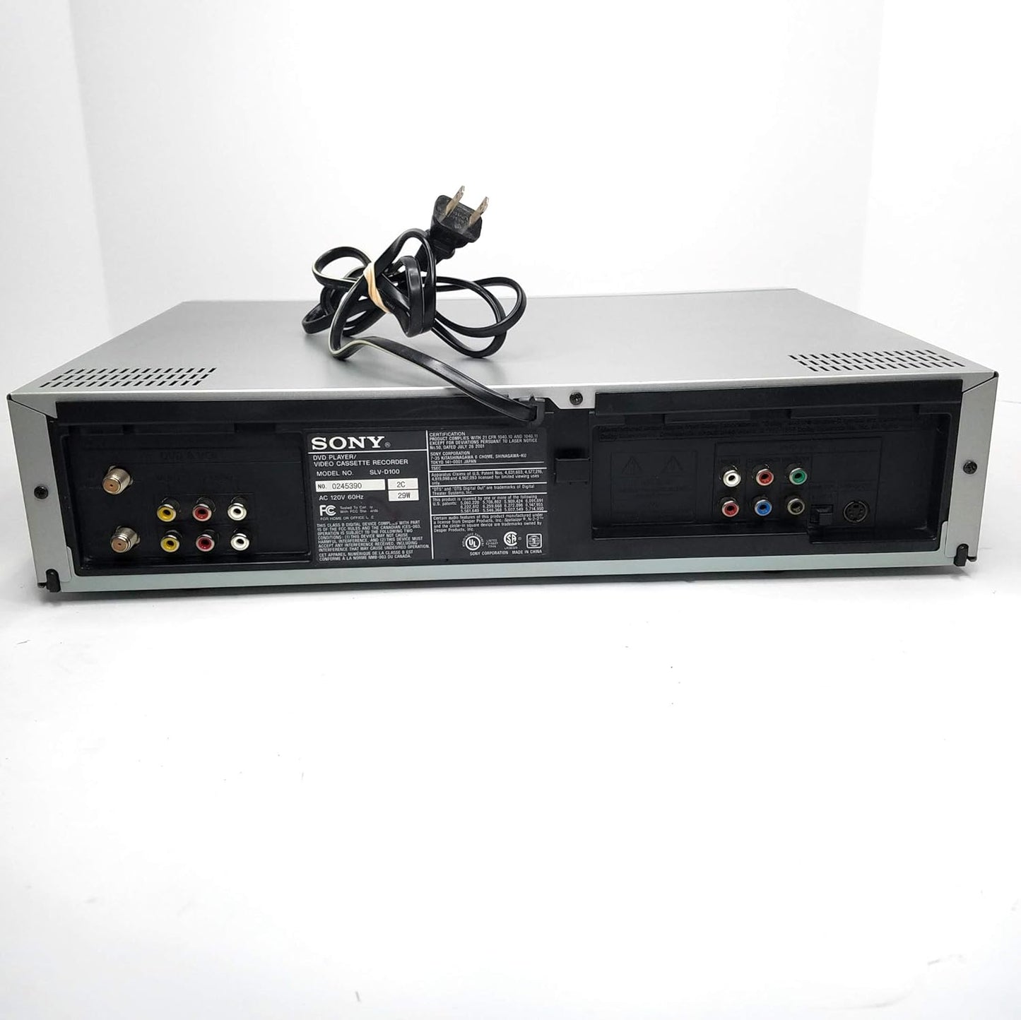 Sony SLV-D100 DVD/VCR Combo Player