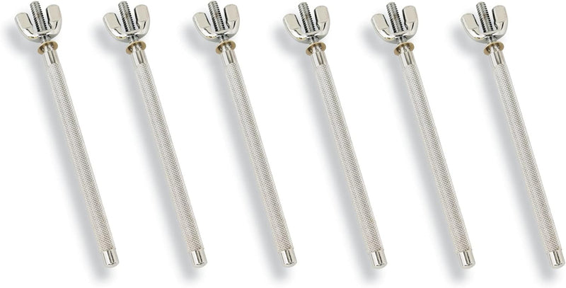 Latin Percussion LP765 3/8-Inch Knurled Mounting Rods 6-Pack — main product image
