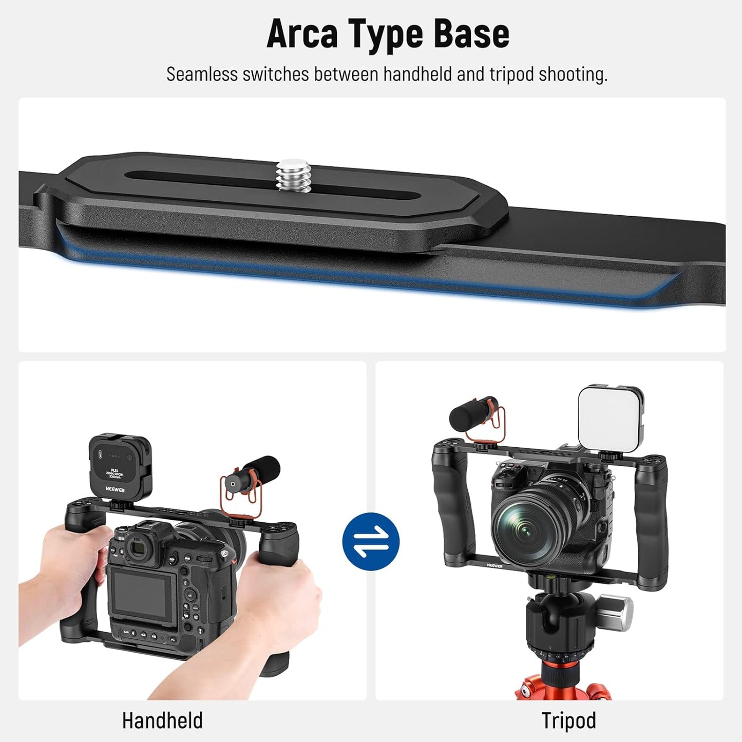 Neewer 10102248 Video Camera Cage Rig Stabilizer