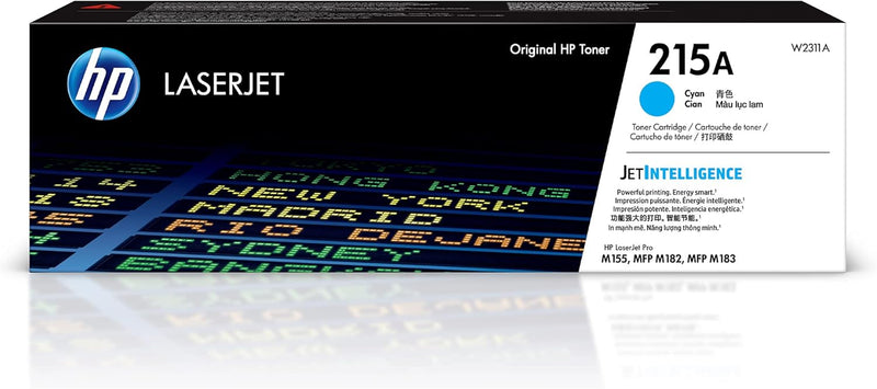 HP W2311A 215A Cyan LaserJet Toner Cartridge — main product image