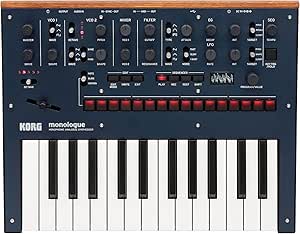 Korg Monologue Compact Monophonic Analog Synthesizer - Blue