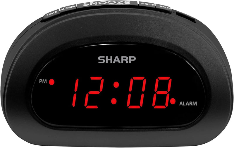 Sharp EL6690B Digital Alarm Clock - Easy Snooze — main product image