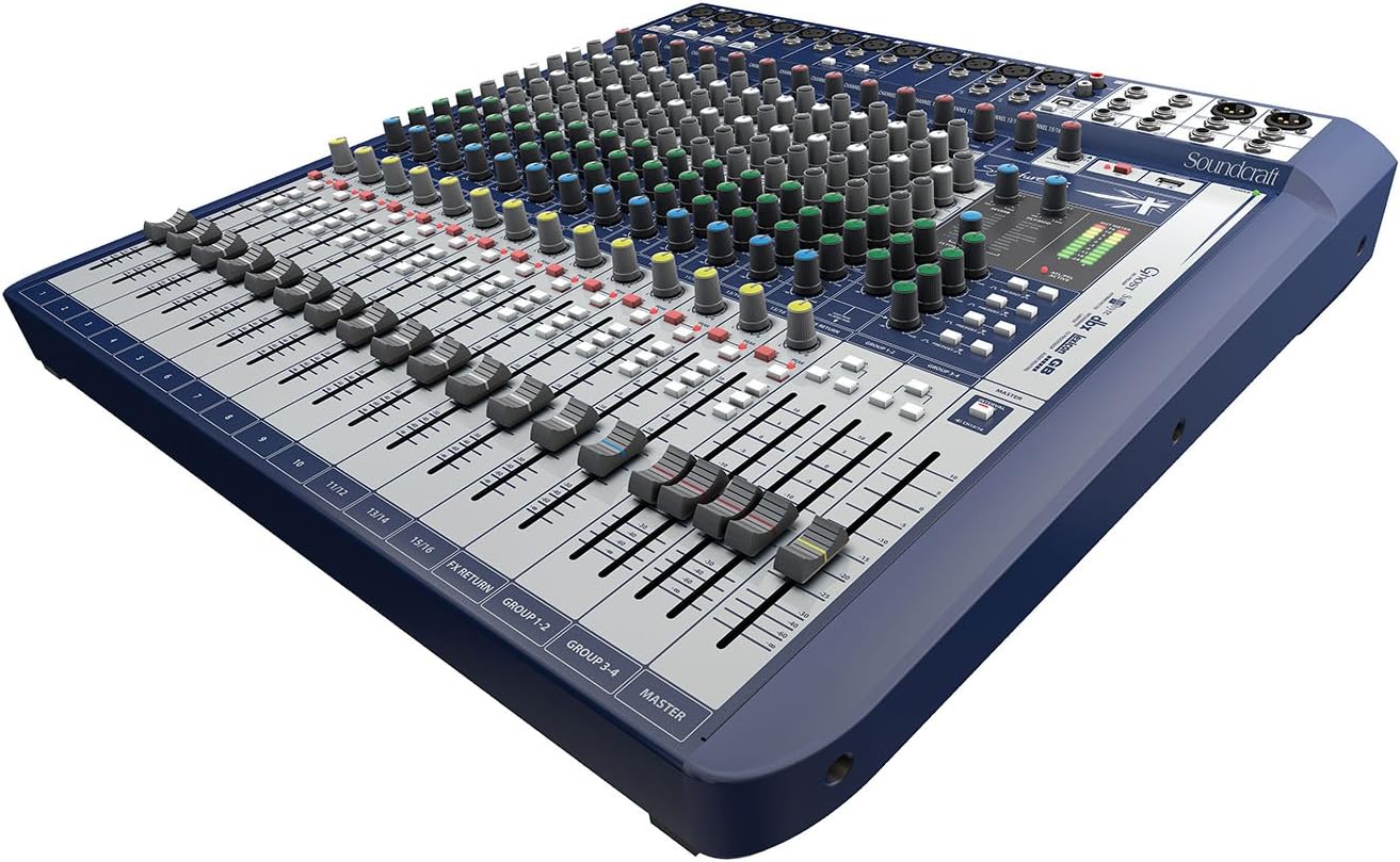 Soundcraft Signature 16 Analog Mixer with Lexicon Effects