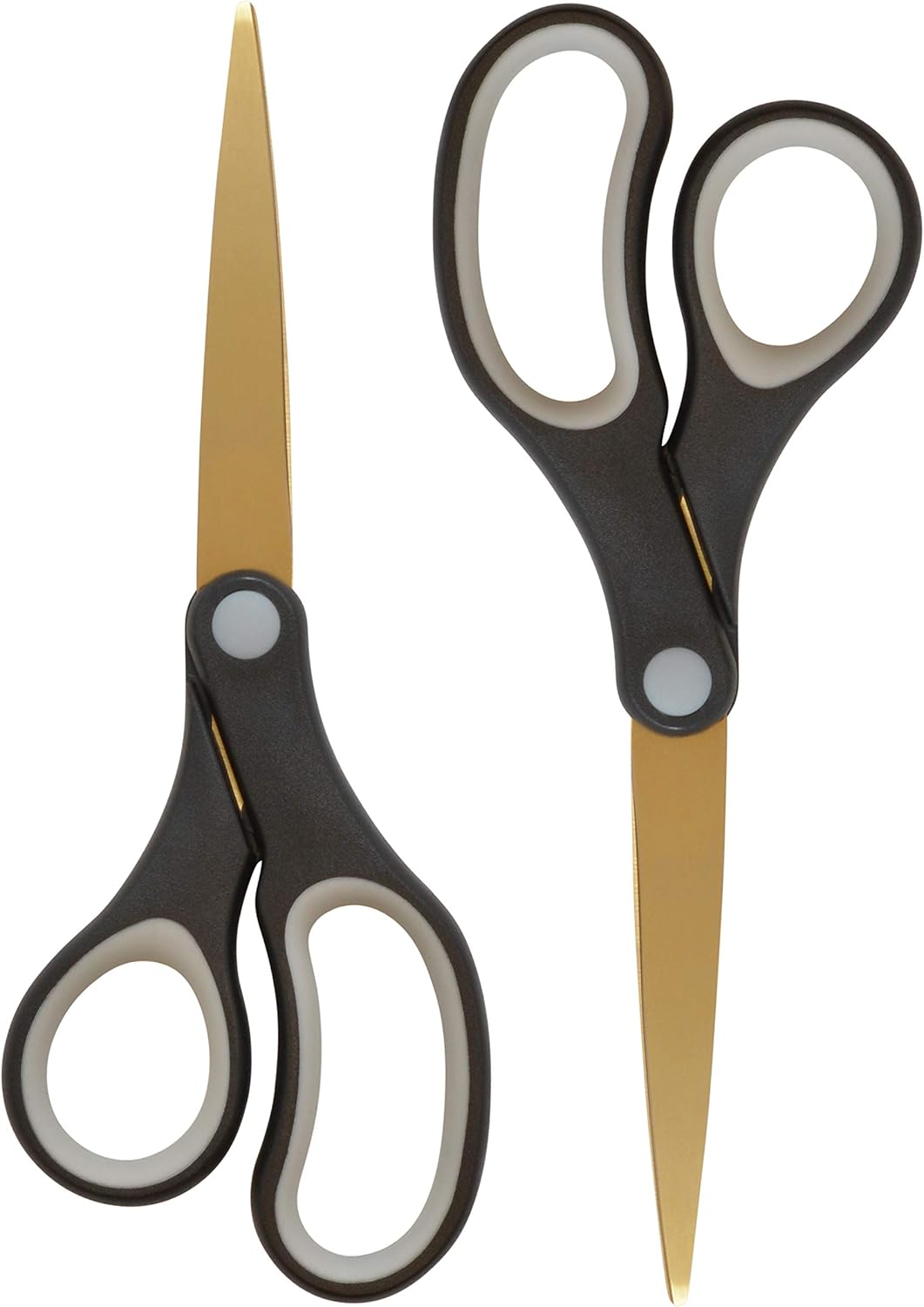 Westcott 55847 8-Inch Titanium Scissors Office Home (2 Pack)