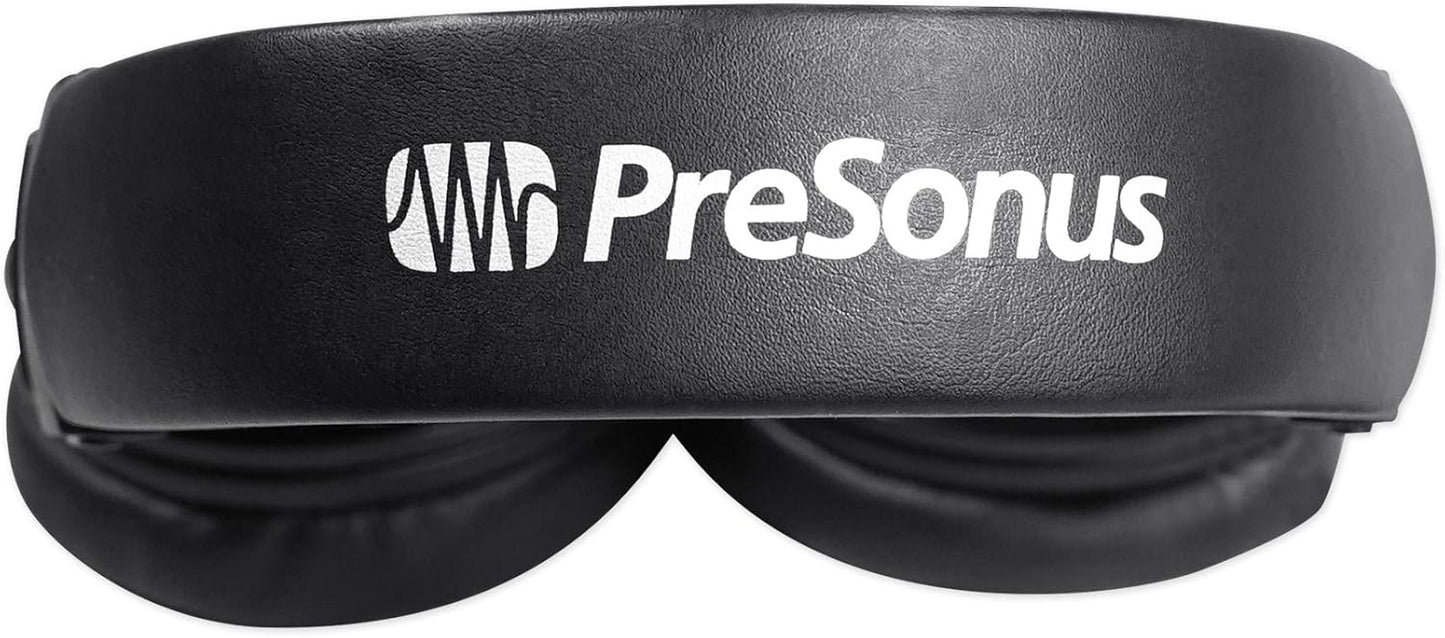 PreSonus HD9+RCM01 Studio Headphones Microphone Recording Bundle