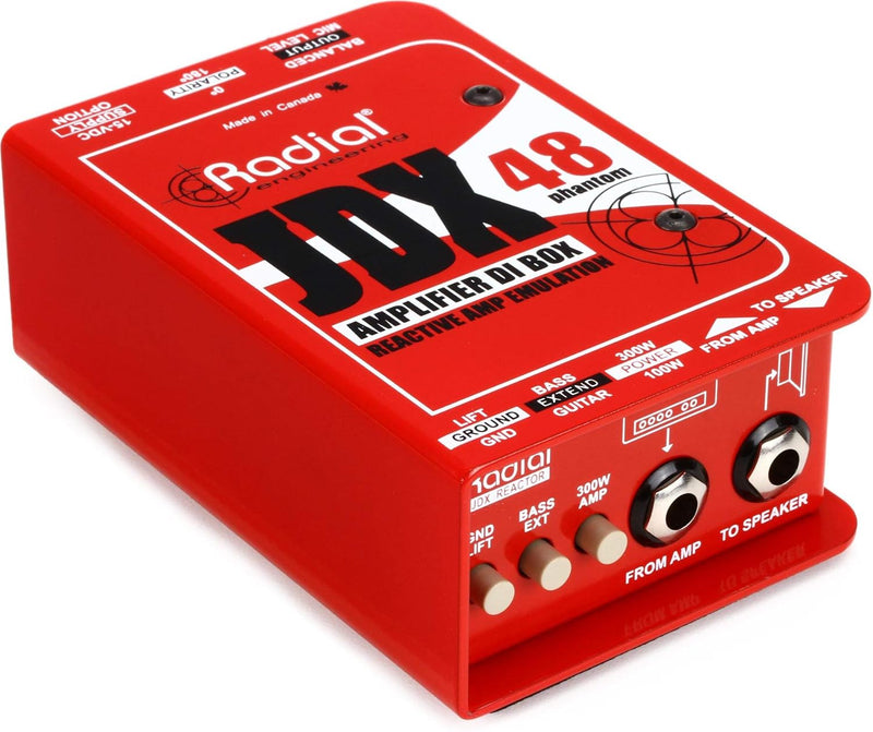 Radial Engineering JDX 48 Active Guitar Amp Direct Box — main product image