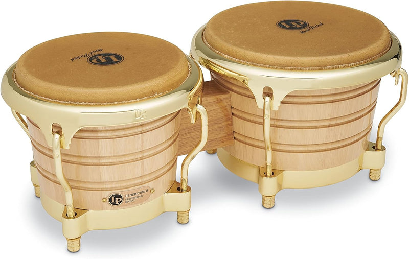 Latin Percussion LP201AX-2AW Generation II Natural Bongos — main product image