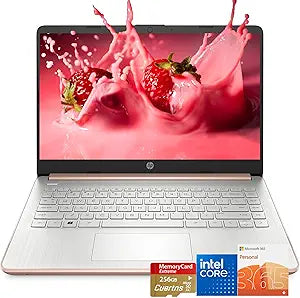 HP HP 14 Stream Celeron 14" Laptop 16GB 320GB Rose Gold