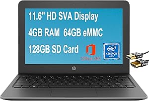 HP Stream 11 Pro G5 11.6" HD Laptop (Renewed)