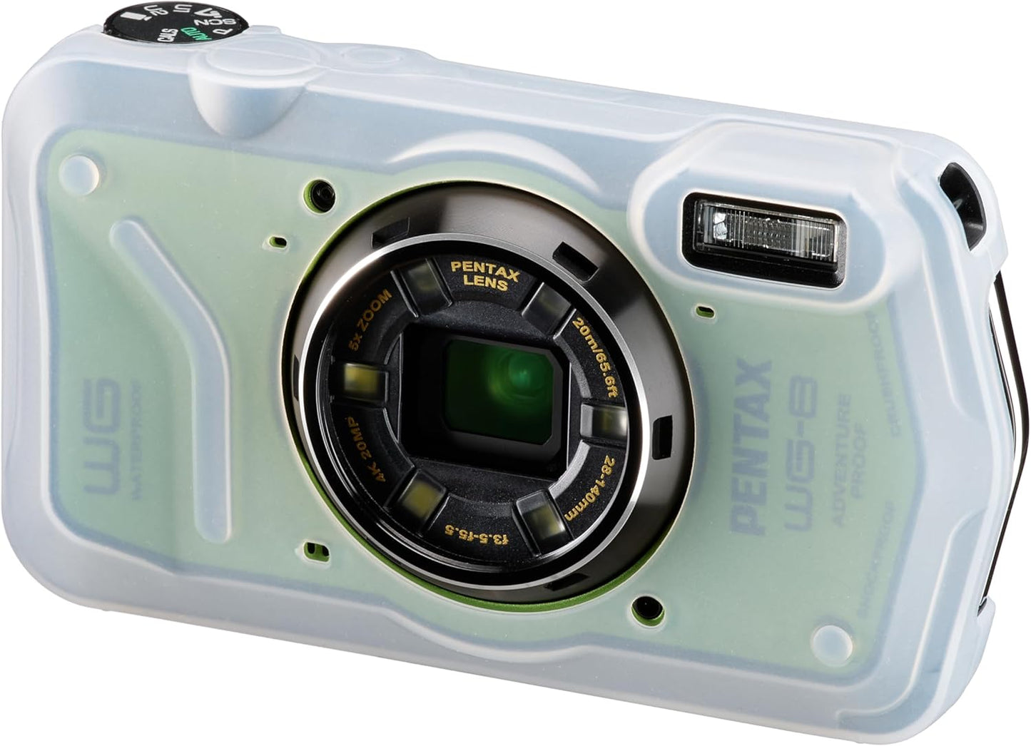 Pentax 01502 WG-8 Green Waterproof Adventure Camera