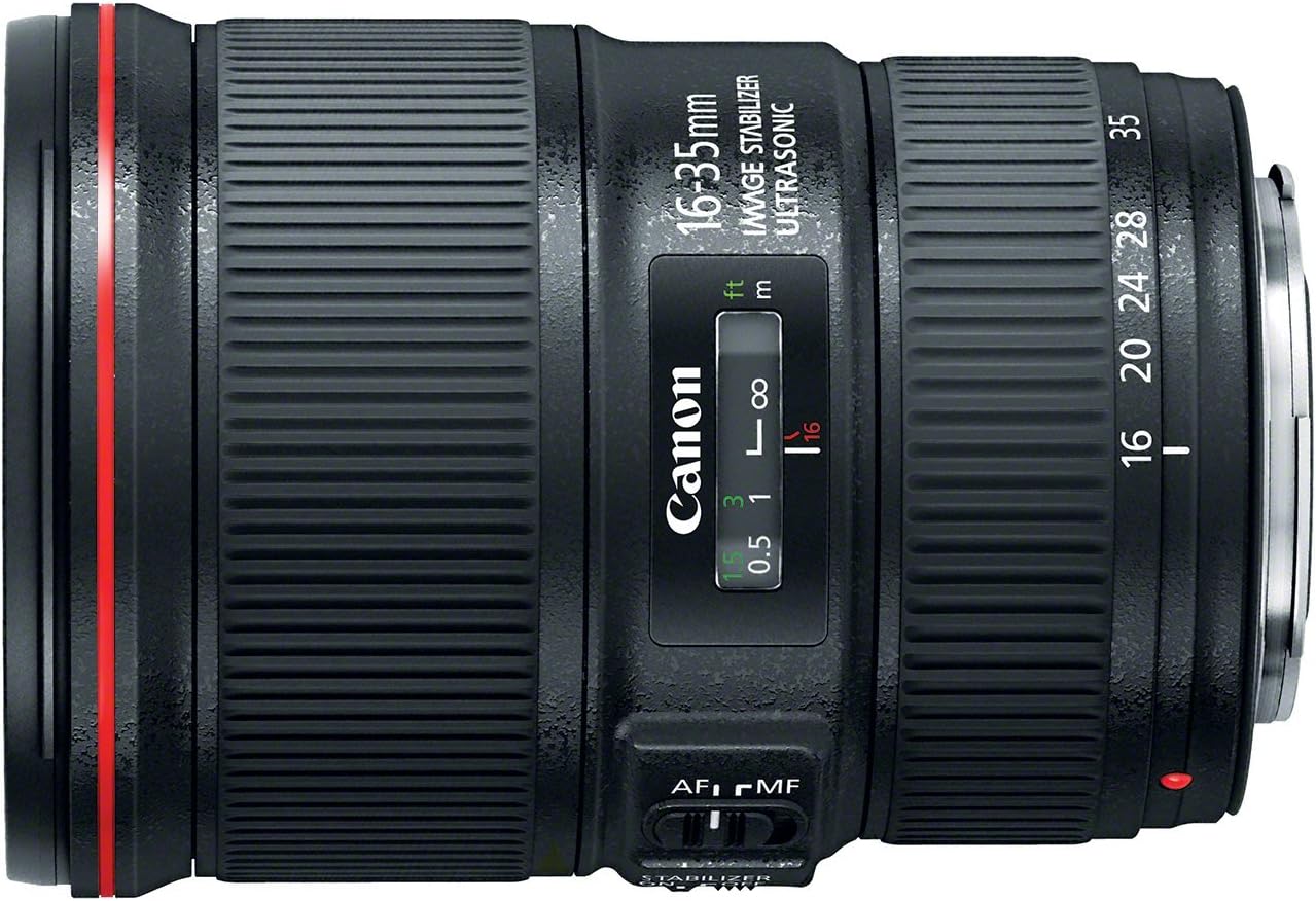 Canon 9518B002-cr EF 16-35mm f/4L IS USM - Ultra Wide Lens (Renewed)
