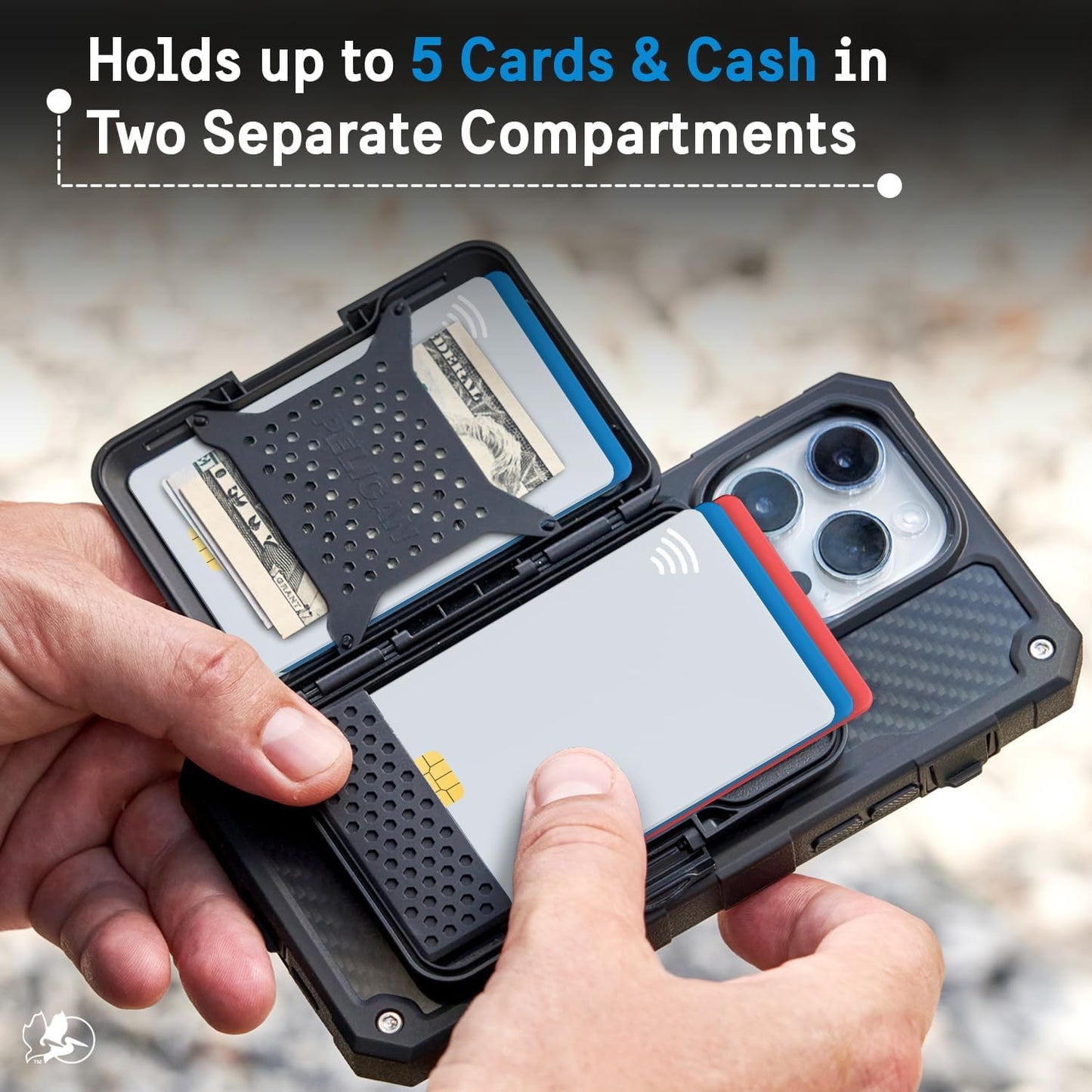 Pelican PP051214 iPhone Magnetic Wallet