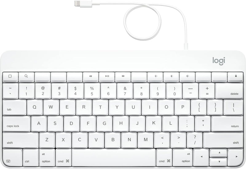 Logitech 920-006341-cr Wired Keyboard for iPad Lightning Renewed — main product image