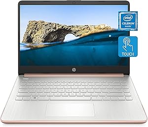 HP 47X82UA0070 Stream 14-inch Touch Laptop Celeron 128GB — main product image